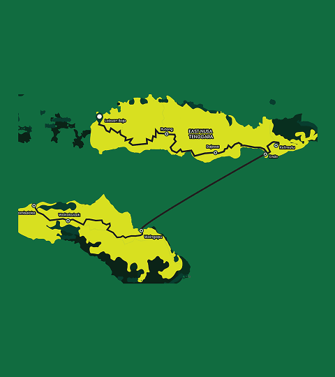 sumba Route Map